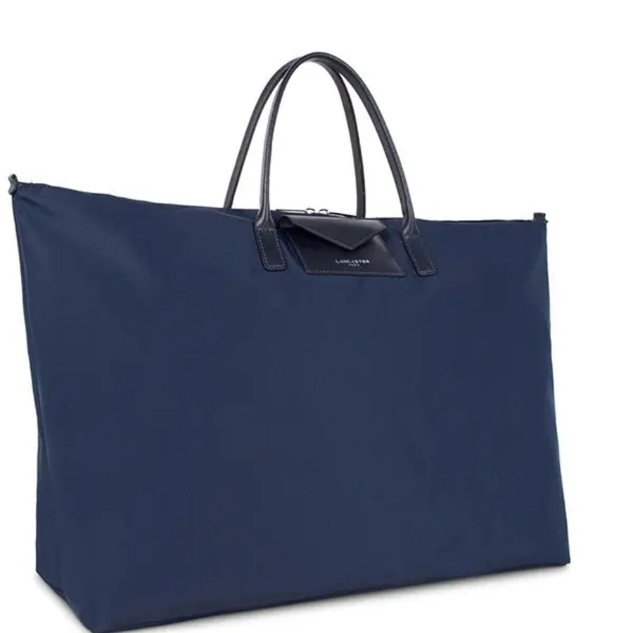 Femme Lancaster | Lancaster - Sac Voyage Smart Kba - Bleu Fonce