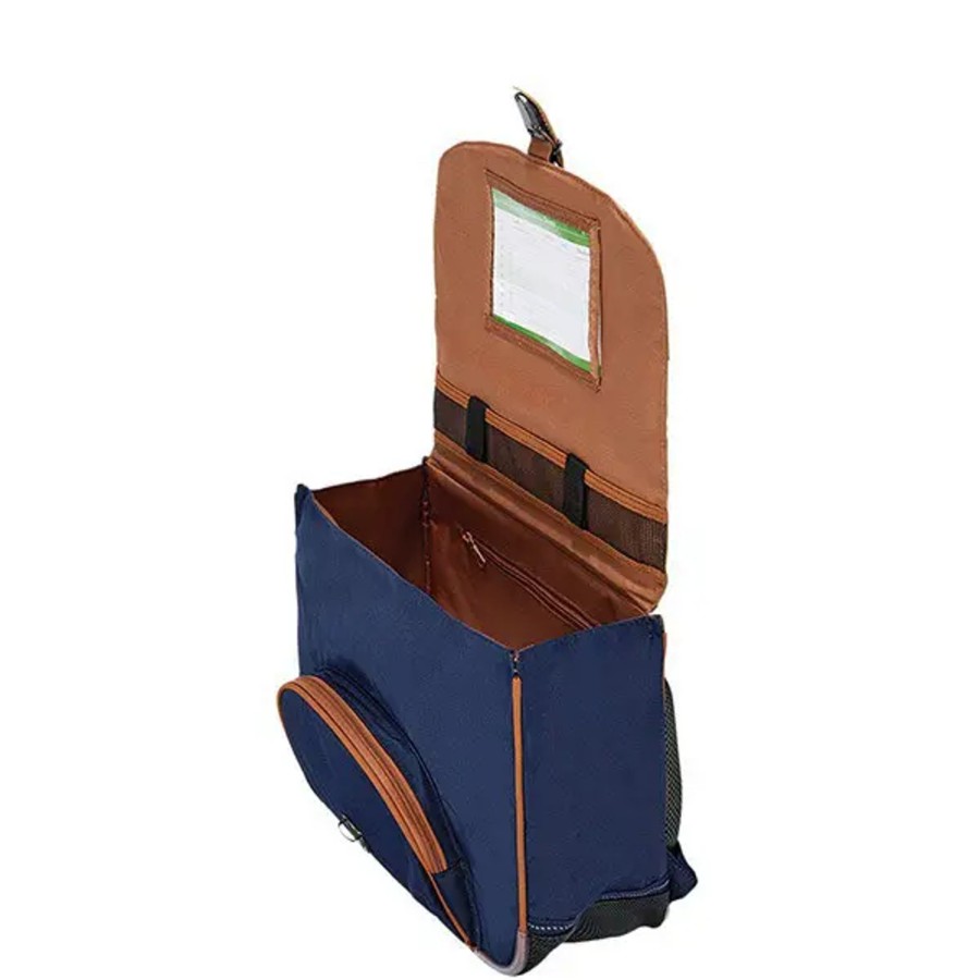 Scolaire Tann's | Tann'S - Cartable 35 Cm Les Bicolores Axel Kaki