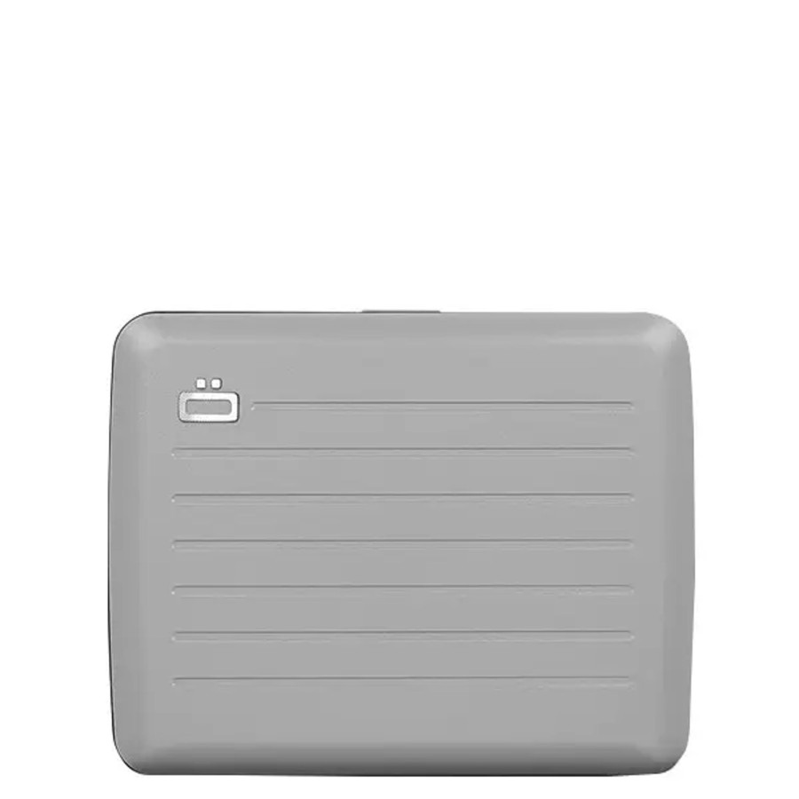 Femme Ögon | 00D6Gon - Portefeuille Smart Case L - Stone Grey