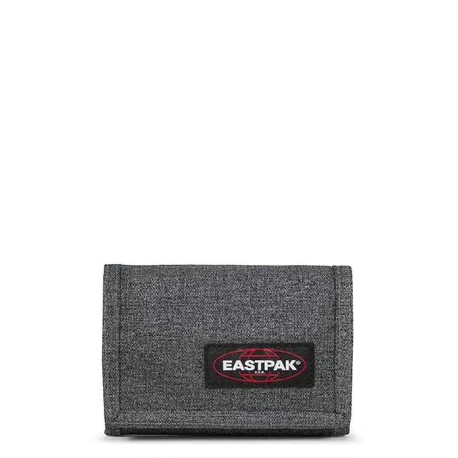 Femme Eastpak | Eastpak - Portefeuille Crew - 77H Black Denim