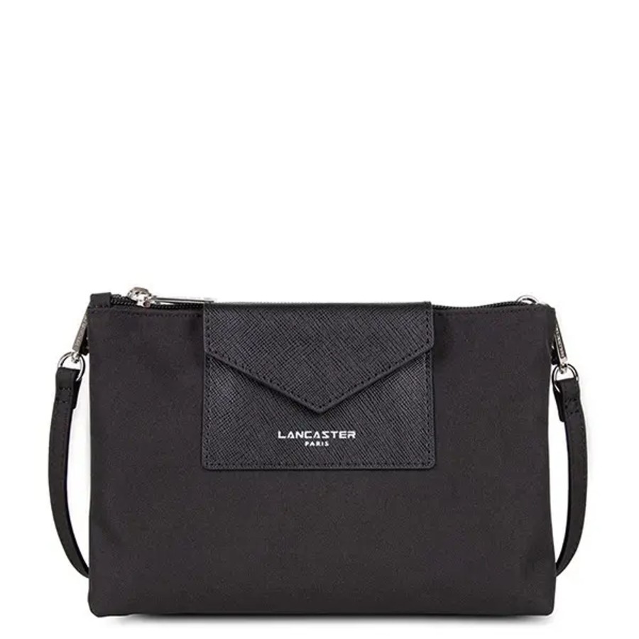 Femme Lancaster | Lancaster - Pochette Double Smart Kba Noir