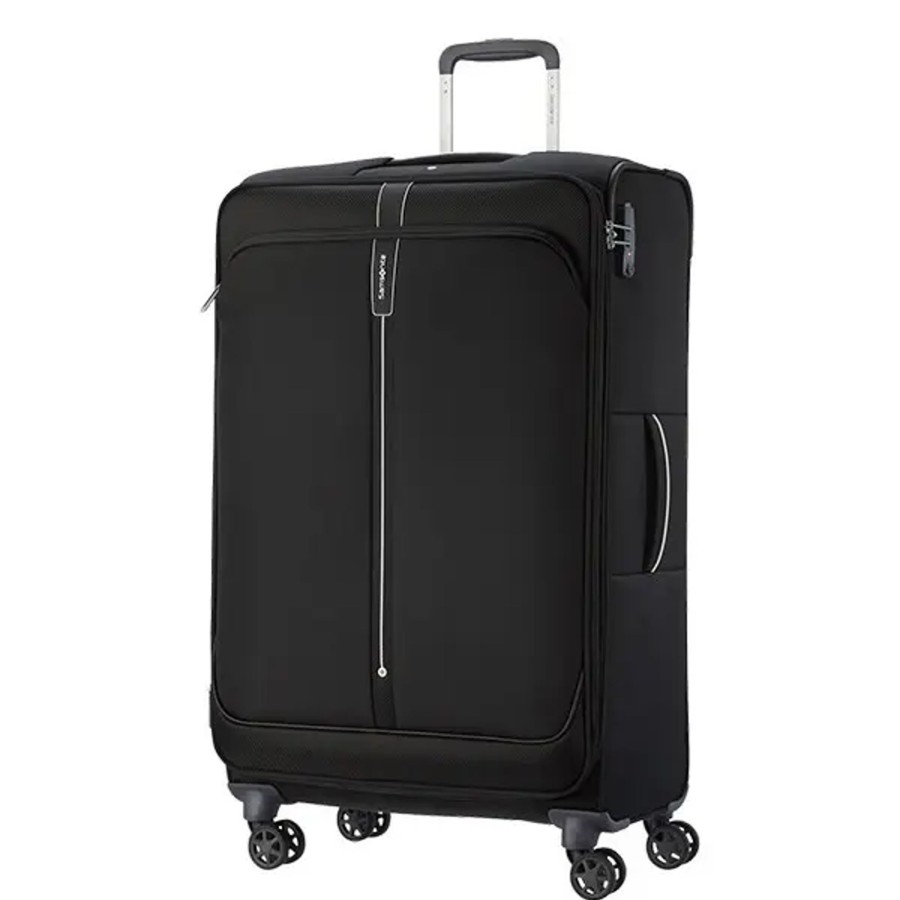 Bagage Samsonite Valises Soute | Samsonite - Valise Extensible 78Cm 4R Popsoda Noir